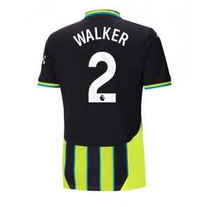 Manchester City Kyle Walker #2 Gostujuci Dres 2024-25 Kratak Rukavima